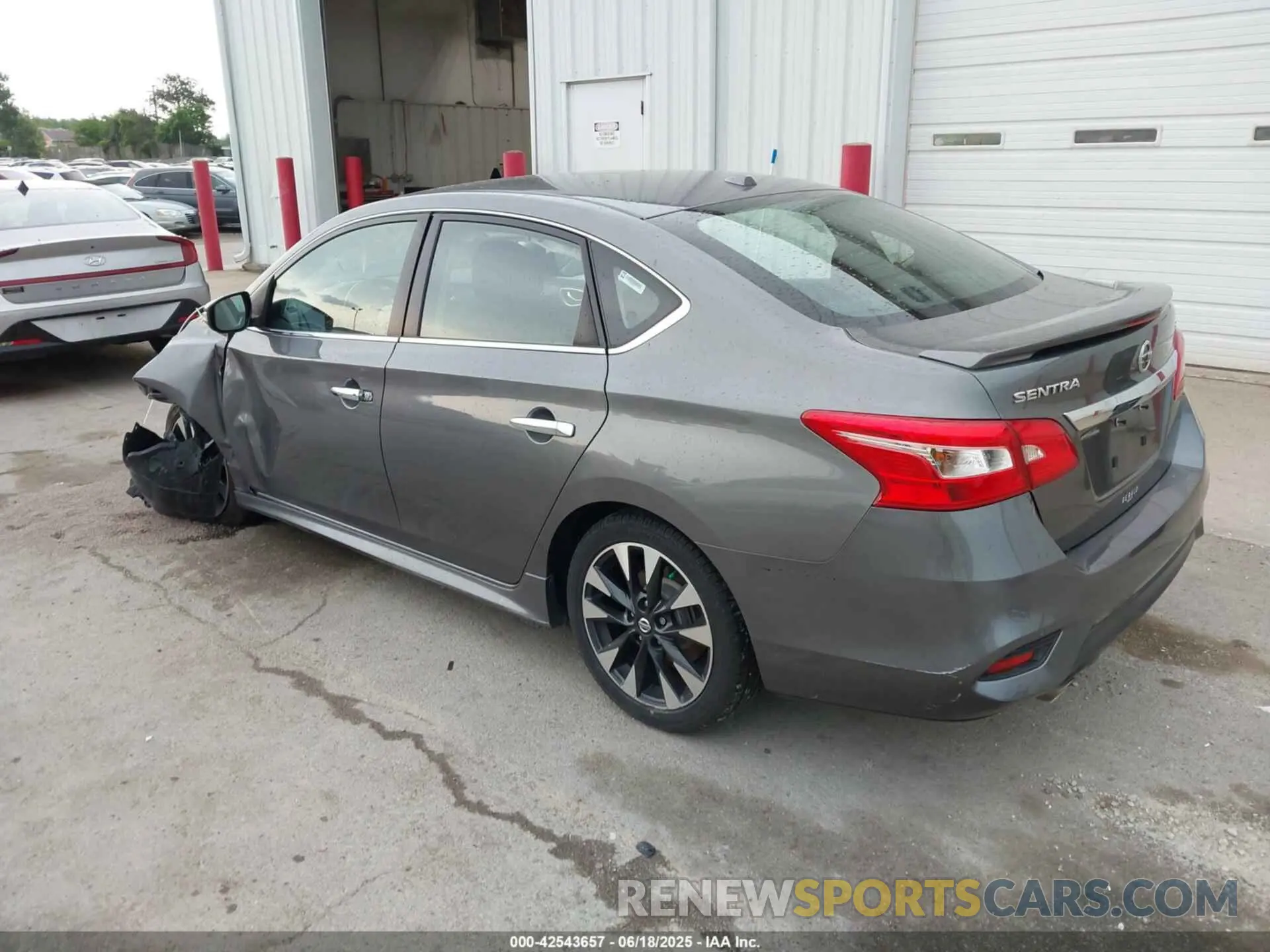 3 fotografías del automóvil dañado 3N1AB7AP2KY239693 NISSAN SENTRA 2019