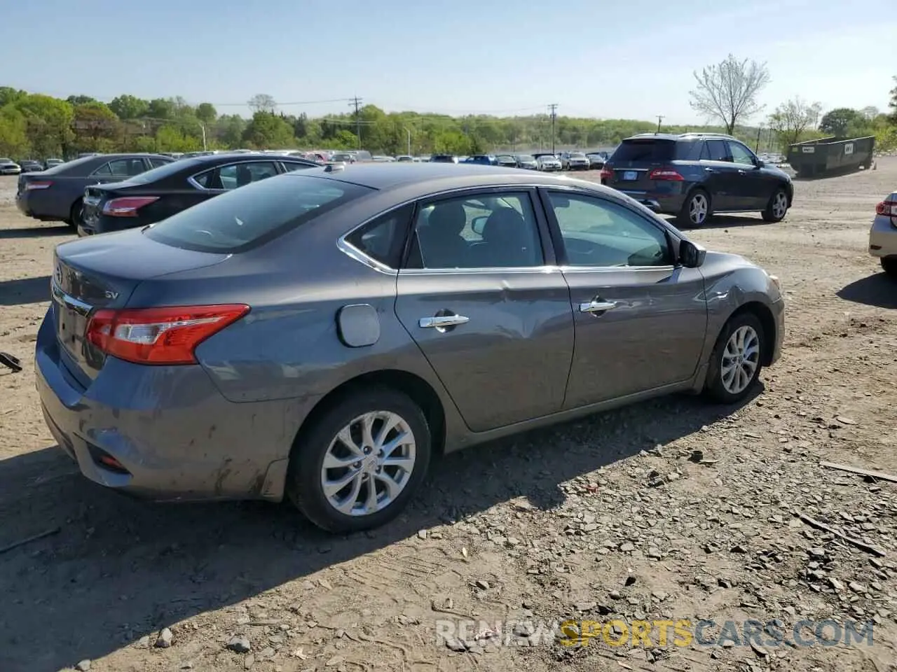 3 fotografías del automóvil dañado 3N1AB7AP2KY252587 NISSAN SENTRA 2019