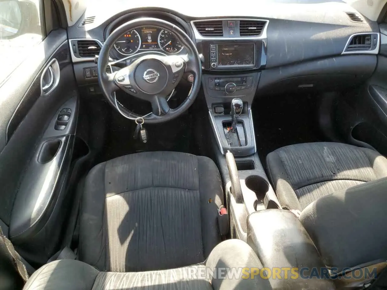 8 fotografías del automóvil dañado 3N1AB7AP2KY252587 NISSAN SENTRA 2019