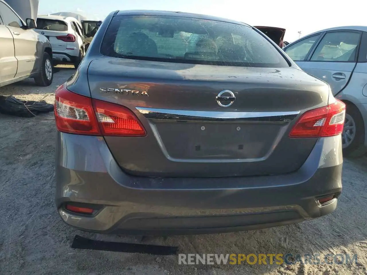6 fotografías del automóvil dañado 3N1AB7AP2KY256915 NISSAN SENTRA 2019