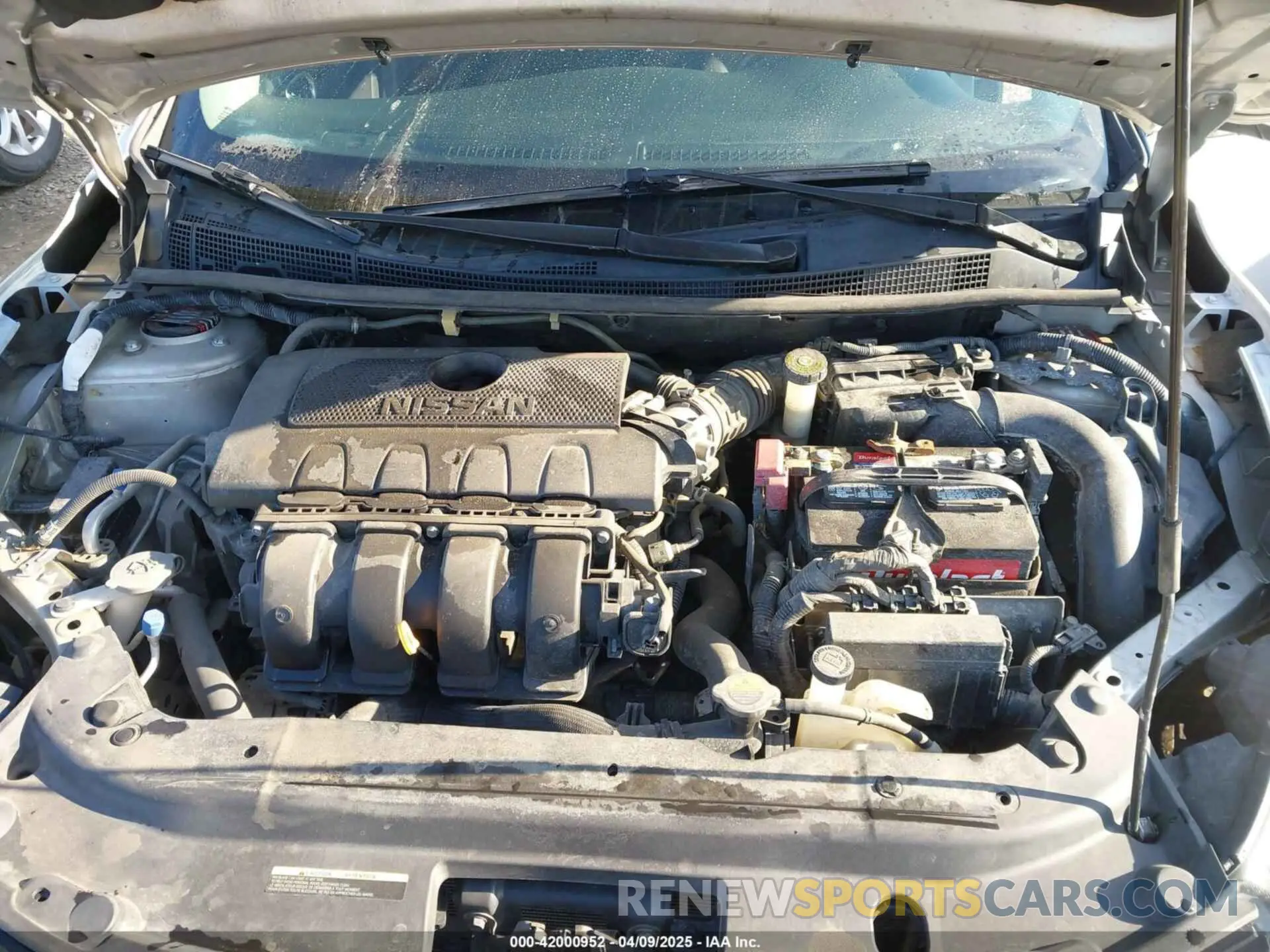 10 fotografías del automóvil dañado 3N1AB7AP2KY258096 NISSAN SENTRA 2019