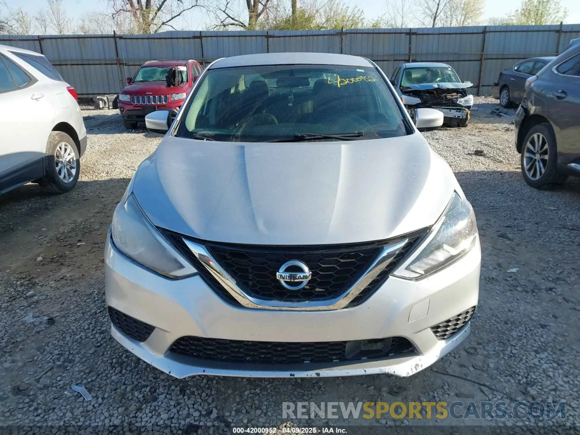 12 fotografías del automóvil dañado 3N1AB7AP2KY258096 NISSAN SENTRA 2019