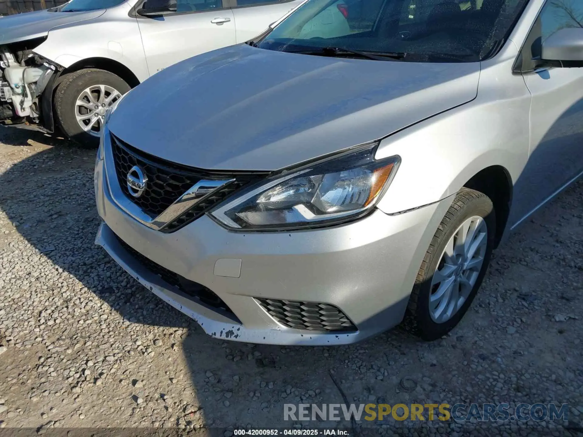 6 fotografías del automóvil dañado 3N1AB7AP2KY258096 NISSAN SENTRA 2019