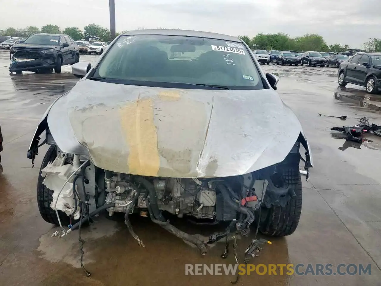 5 fotografías del automóvil dañado 3N1AB7AP2KY260186 NISSAN SENTRA 2019