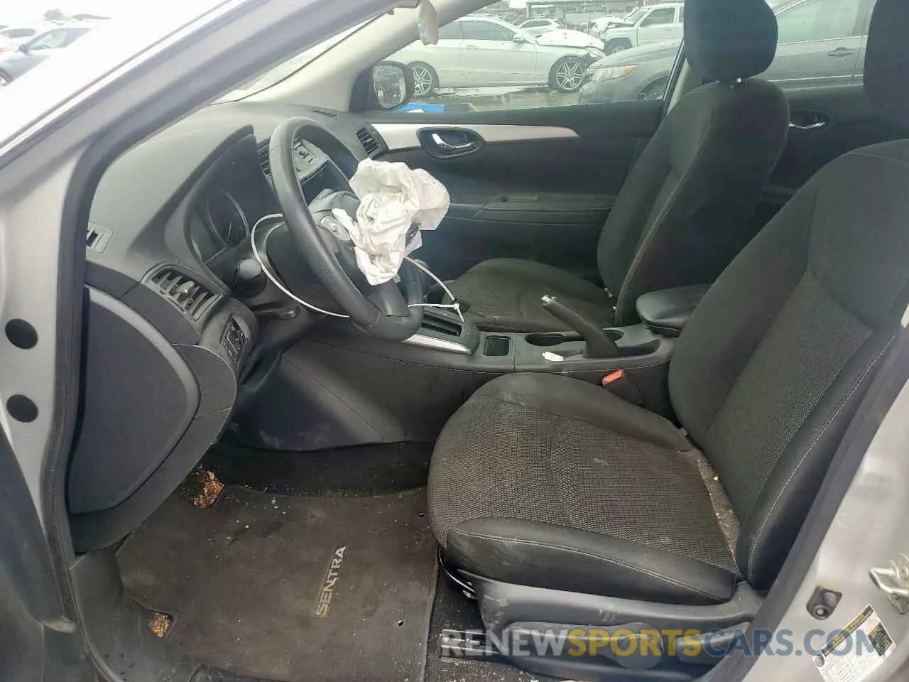 7 fotografías del automóvil dañado 3N1AB7AP2KY260186 NISSAN SENTRA 2019