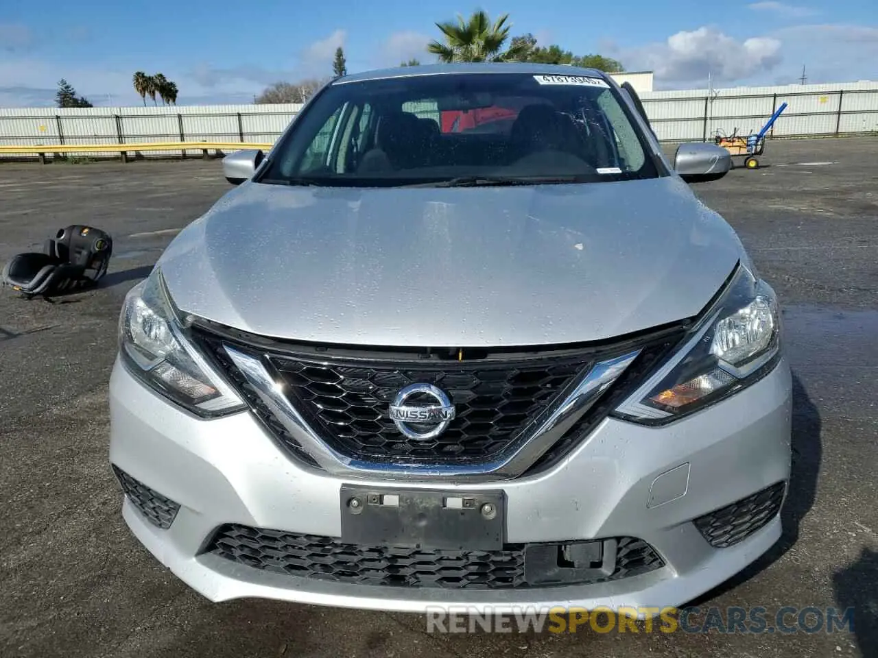 5 fotografías del automóvil dañado 3N1AB7AP2KY268224 NISSAN SENTRA 2019