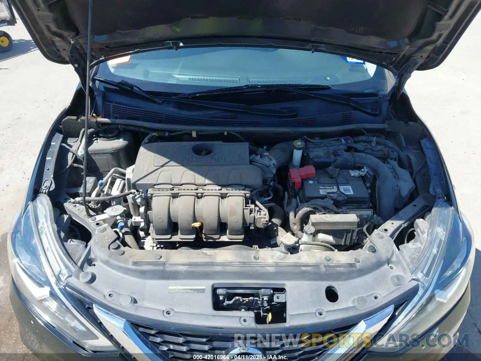 10 fotografías del automóvil dañado 3N1AB7AP2KY271480 NISSAN SENTRA 2019