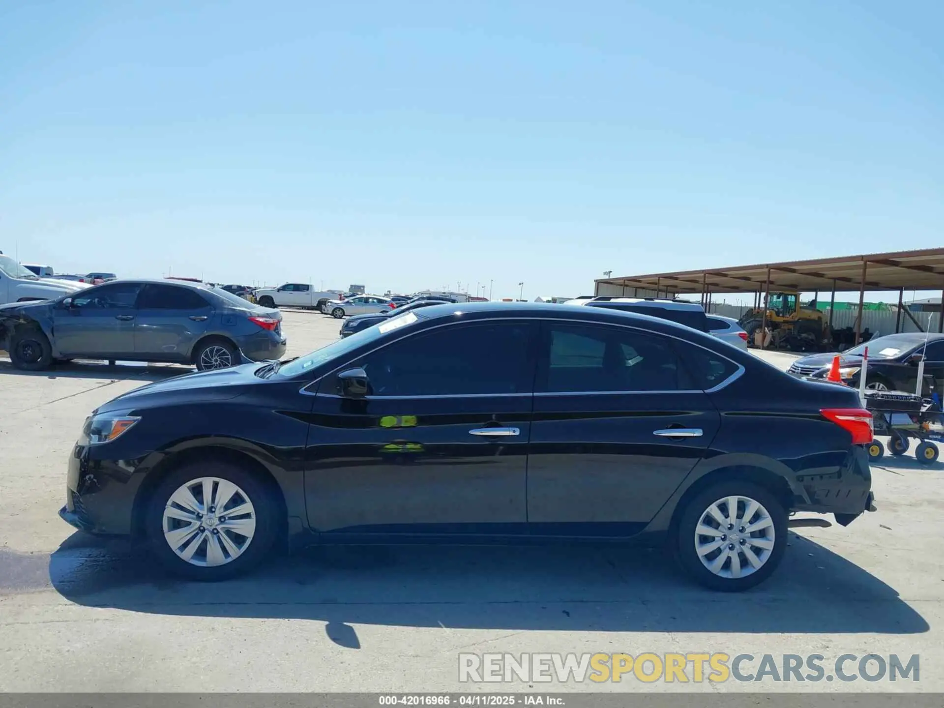 14 fotografías del automóvil dañado 3N1AB7AP2KY271480 NISSAN SENTRA 2019