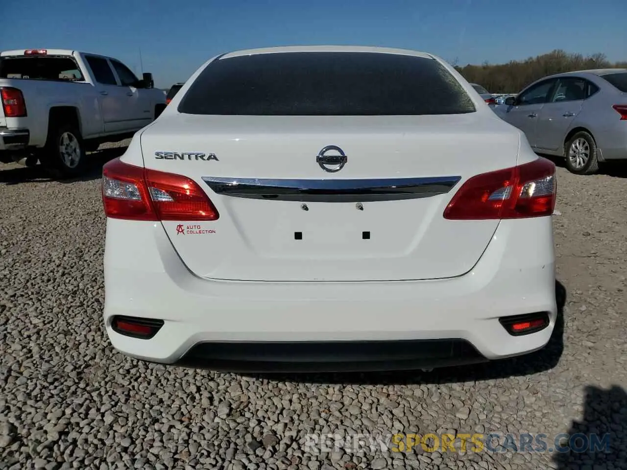 6 fotografías del automóvil dañado 3N1AB7AP2KY273861 NISSAN SENTRA 2019
