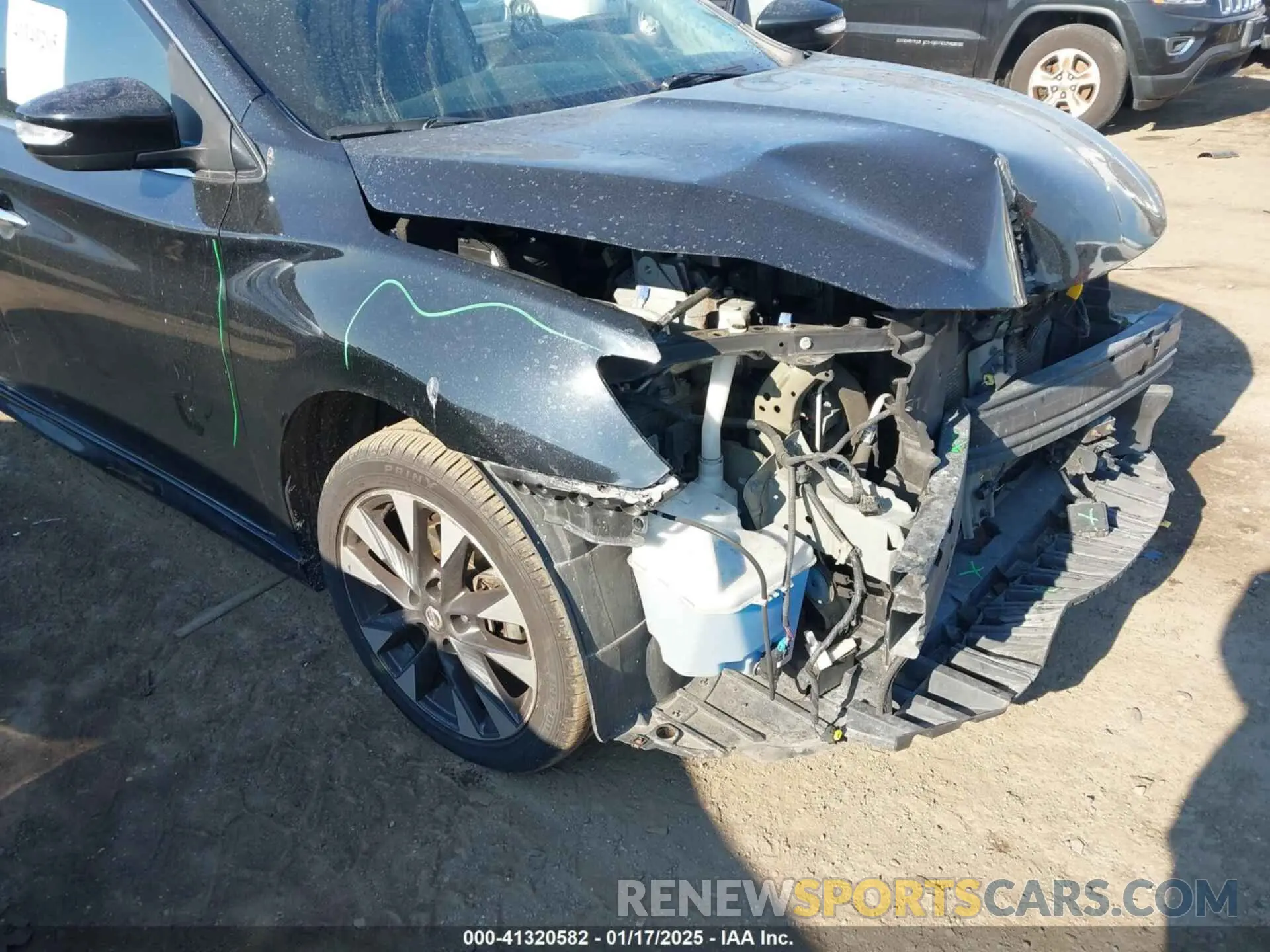 18 fotografías del automóvil dañado 3N1AB7AP2KY277084 NISSAN SENTRA 2019