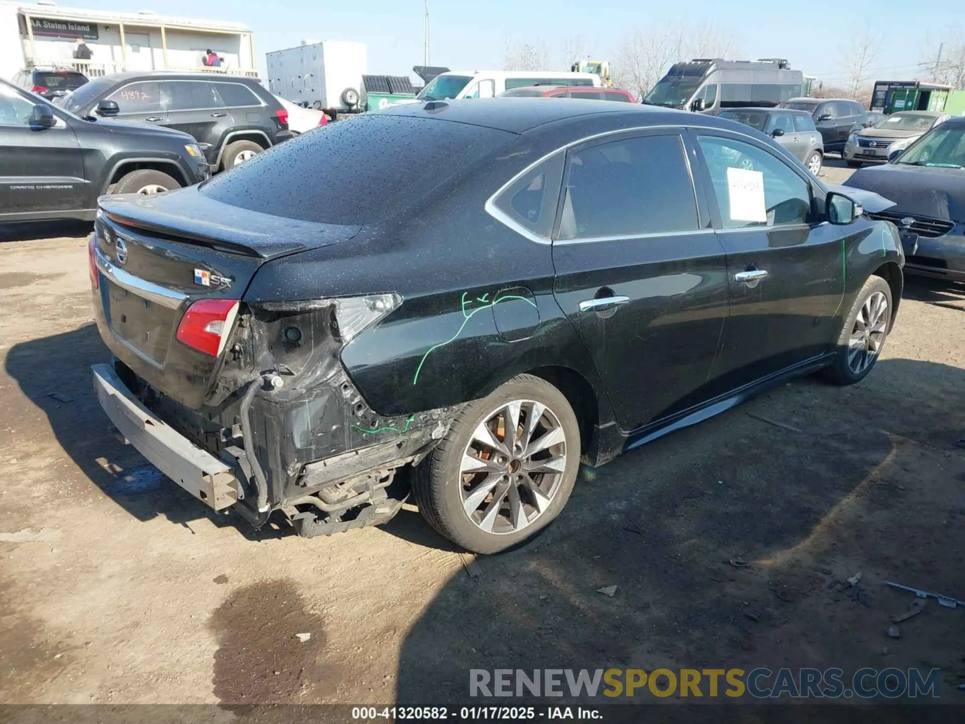 4 fotografías del automóvil dañado 3N1AB7AP2KY277084 NISSAN SENTRA 2019