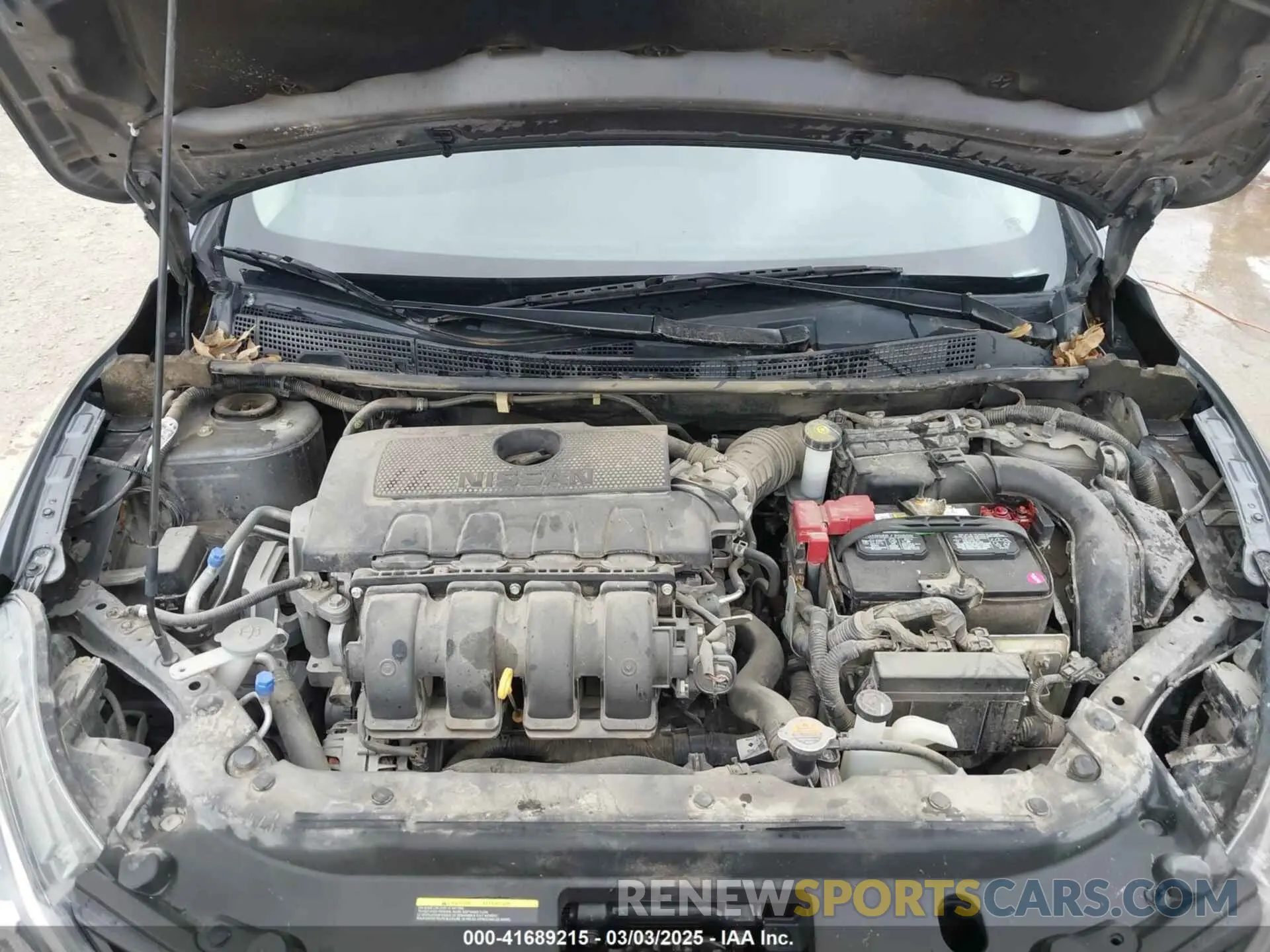 10 fotografías del automóvil dañado 3N1AB7AP2KY302551 NISSAN SENTRA 2019
