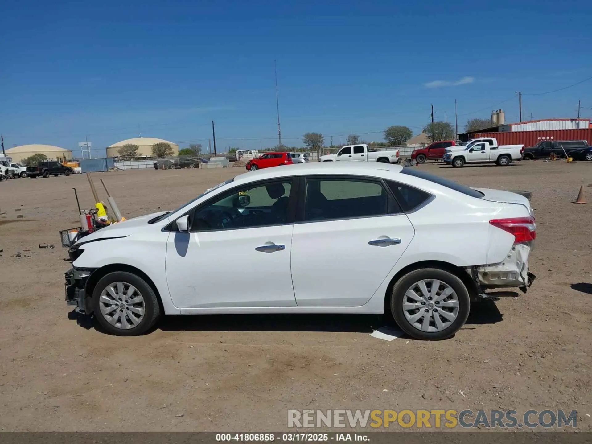 15 fotografías del automóvil dañado 3N1AB7AP2KY303215 NISSAN SENTRA 2019