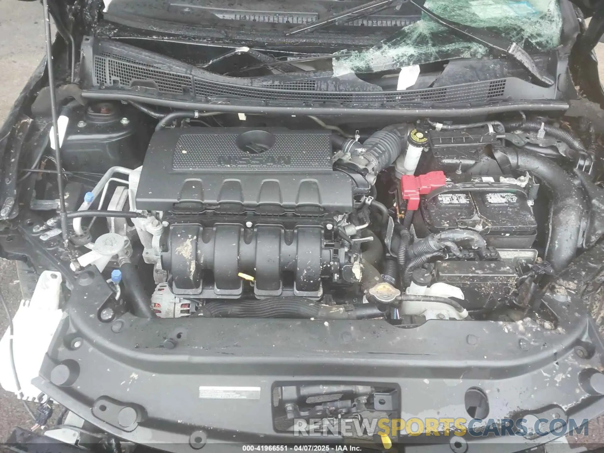 10 fotografías del automóvil dañado 3N1AB7AP2KY305367 NISSAN SENTRA 2019