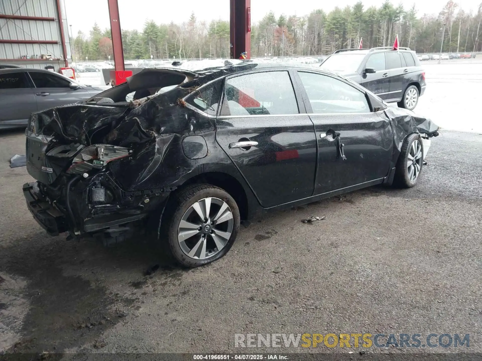 4 fotografías del automóvil dañado 3N1AB7AP2KY305367 NISSAN SENTRA 2019