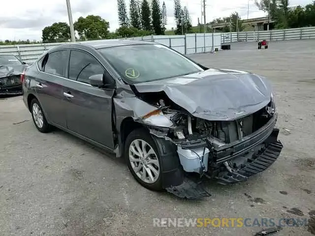 13 fotografías del automóvil dañado 3N1AB7AP2KY311072 NISSAN SENTRA 2019