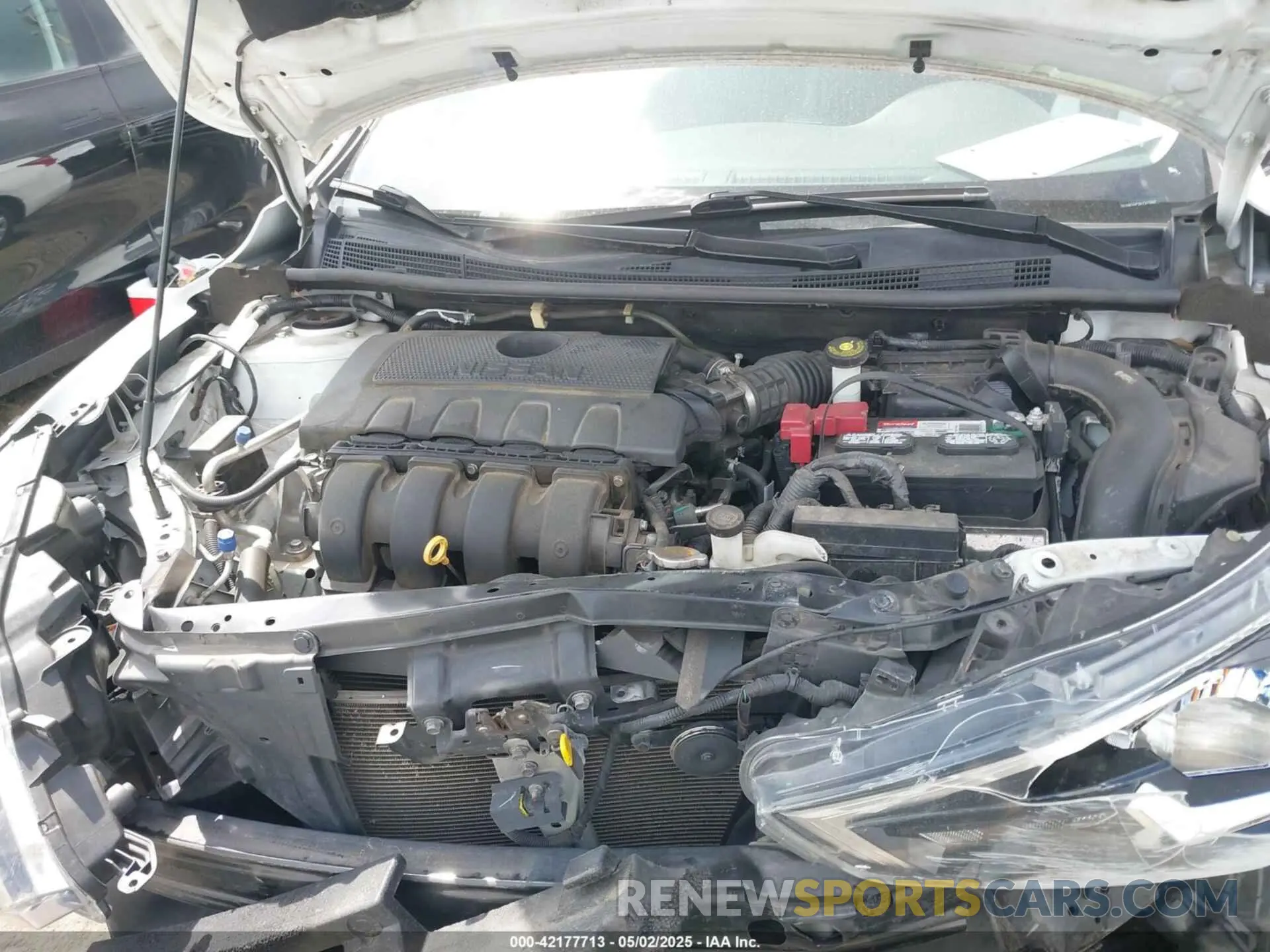 10 fotografías del automóvil dañado 3N1AB7AP2KY311847 NISSAN SENTRA 2019