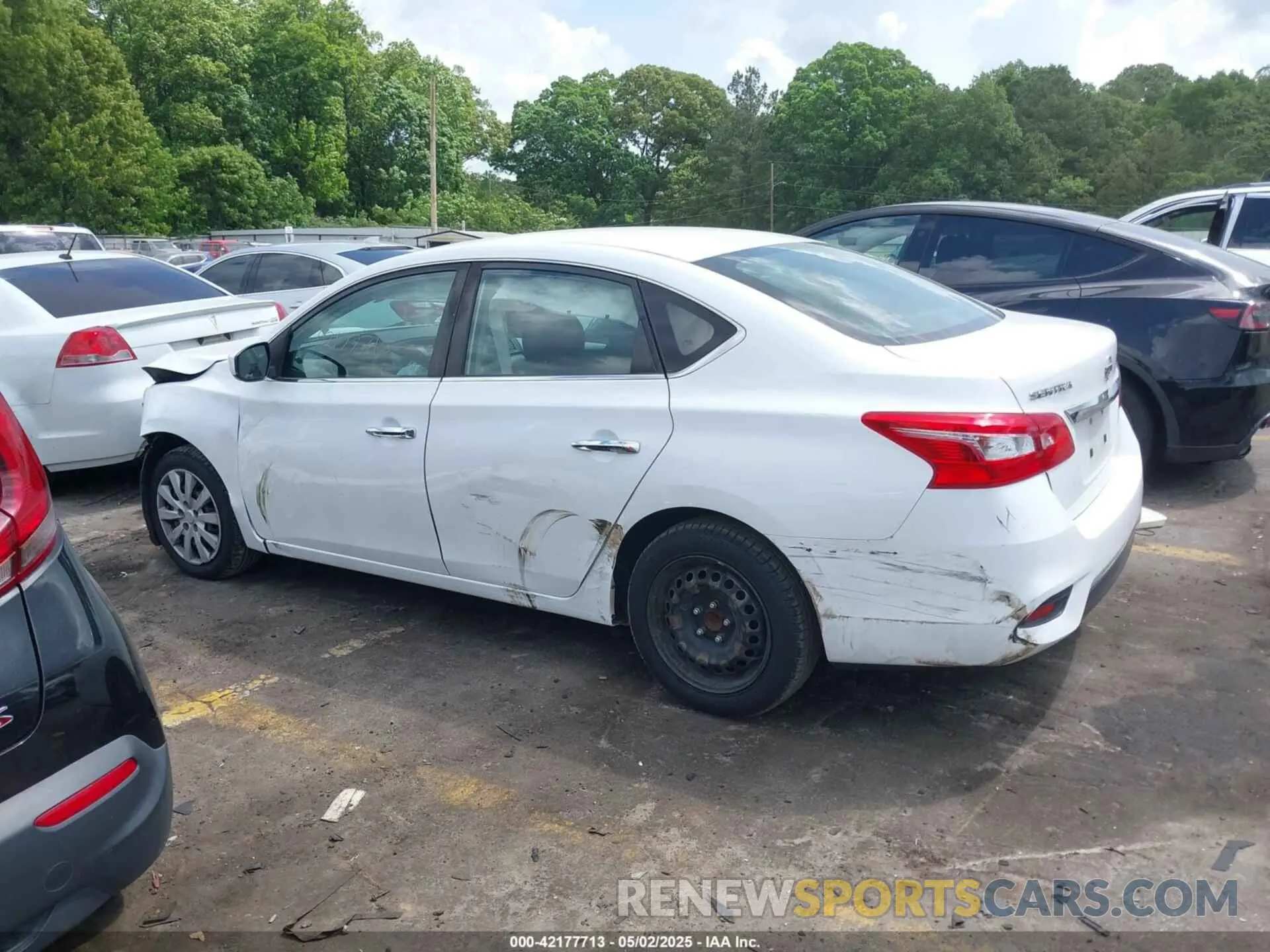 14 fotografías del automóvil dañado 3N1AB7AP2KY311847 NISSAN SENTRA 2019