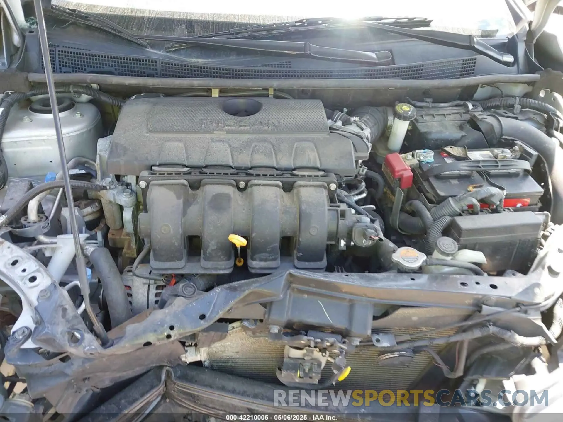 10 fotografías del automóvil dañado 3N1AB7AP2KY313646 NISSAN SENTRA 2019