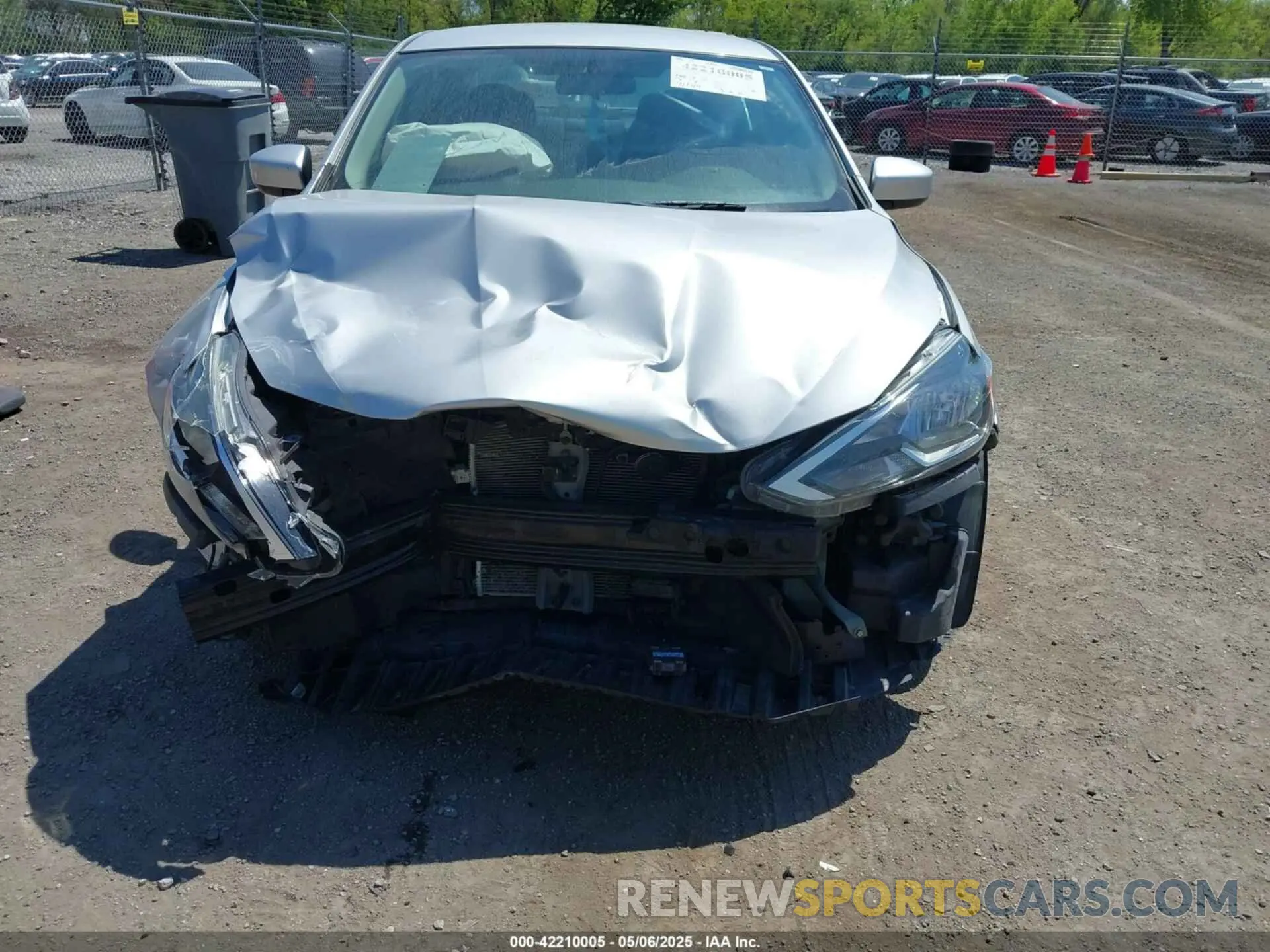 13 fotografías del automóvil dañado 3N1AB7AP2KY313646 NISSAN SENTRA 2019
