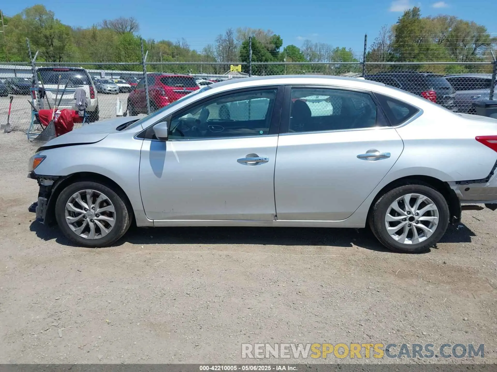 15 fotografías del automóvil dañado 3N1AB7AP2KY313646 NISSAN SENTRA 2019