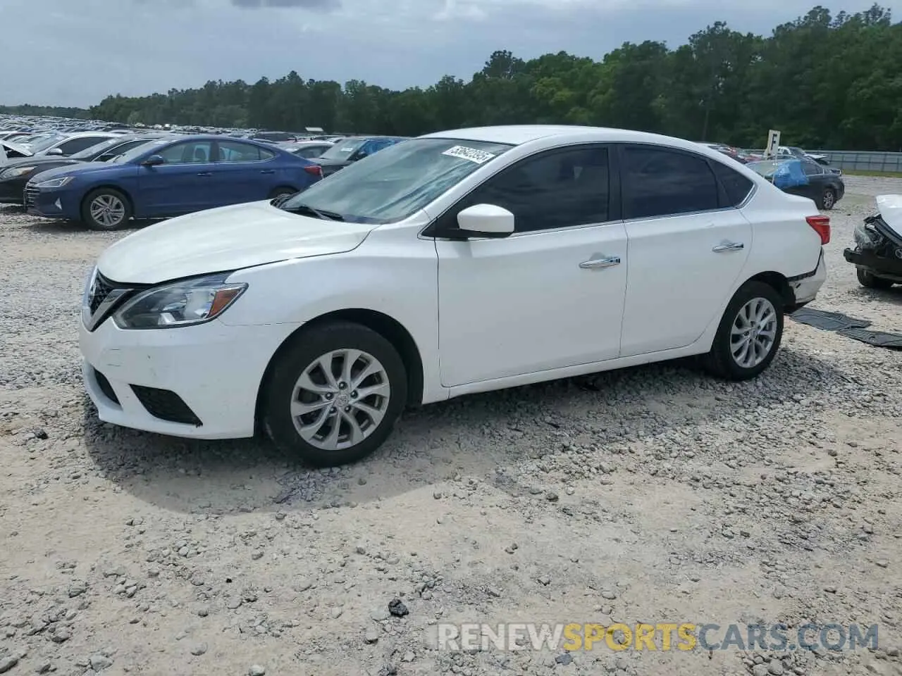 1 fotografías del automóvil dañado 3N1AB7AP2KY316210 NISSAN SENTRA 2019