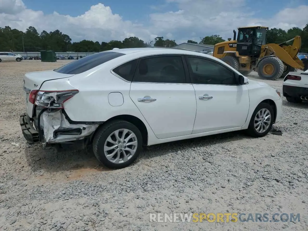 3 fotografías del automóvil dañado 3N1AB7AP2KY316210 NISSAN SENTRA 2019