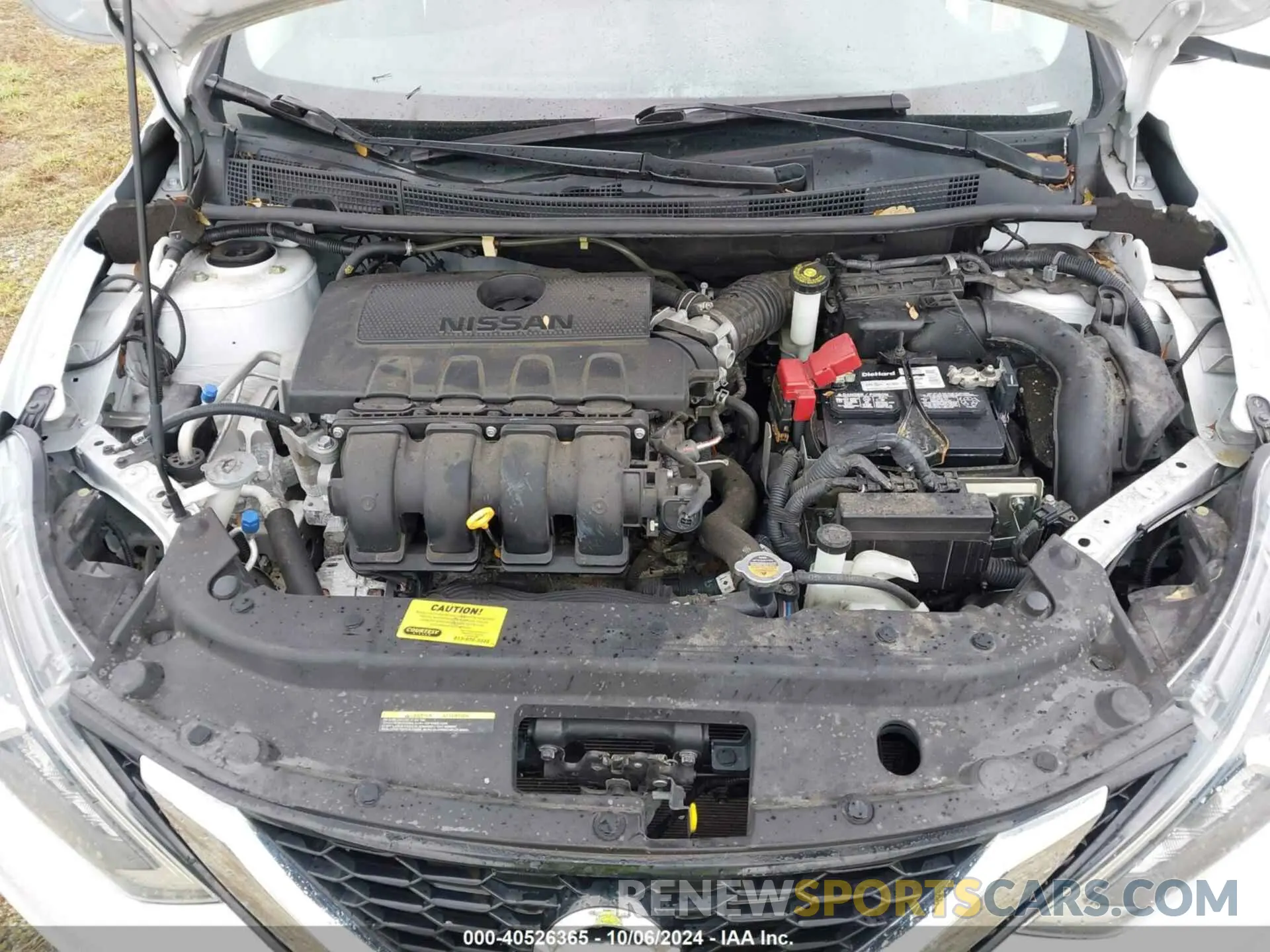 10 fotografías del automóvil dañado 3N1AB7AP2KY327952 NISSAN SENTRA 2019