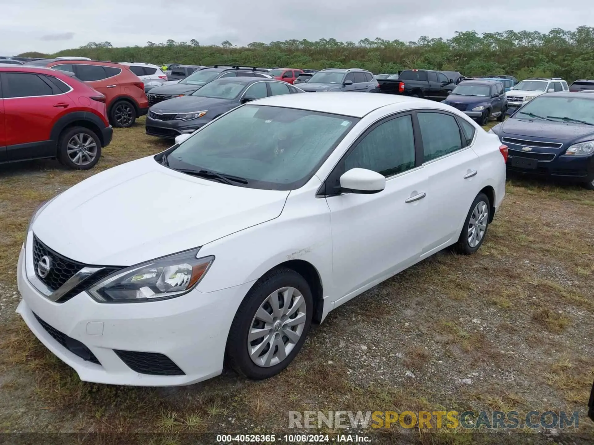 2 fotografías del automóvil dañado 3N1AB7AP2KY327952 NISSAN SENTRA 2019
