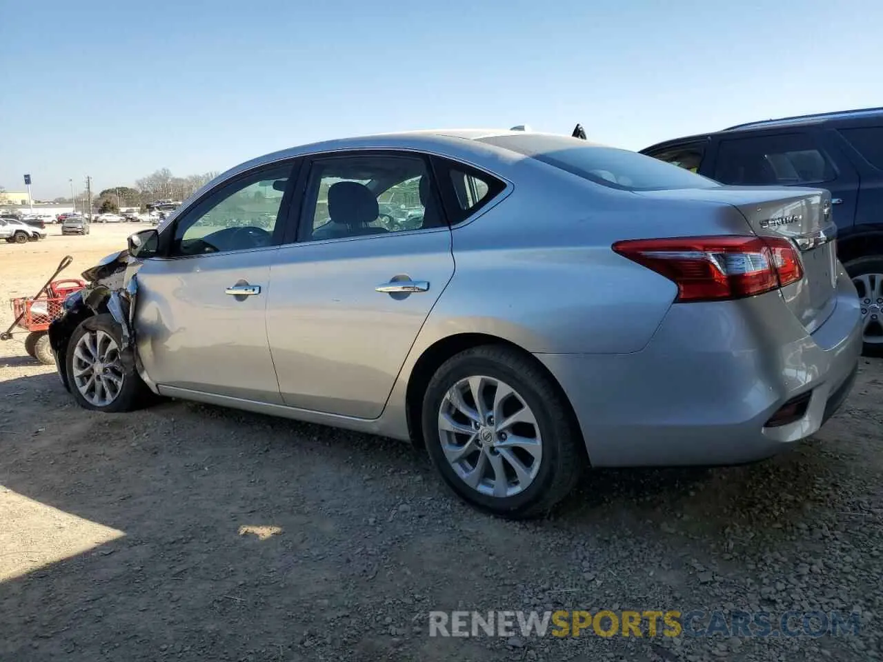 2 fotografías del automóvil dañado 3N1AB7AP2KY328146 NISSAN SENTRA 2019