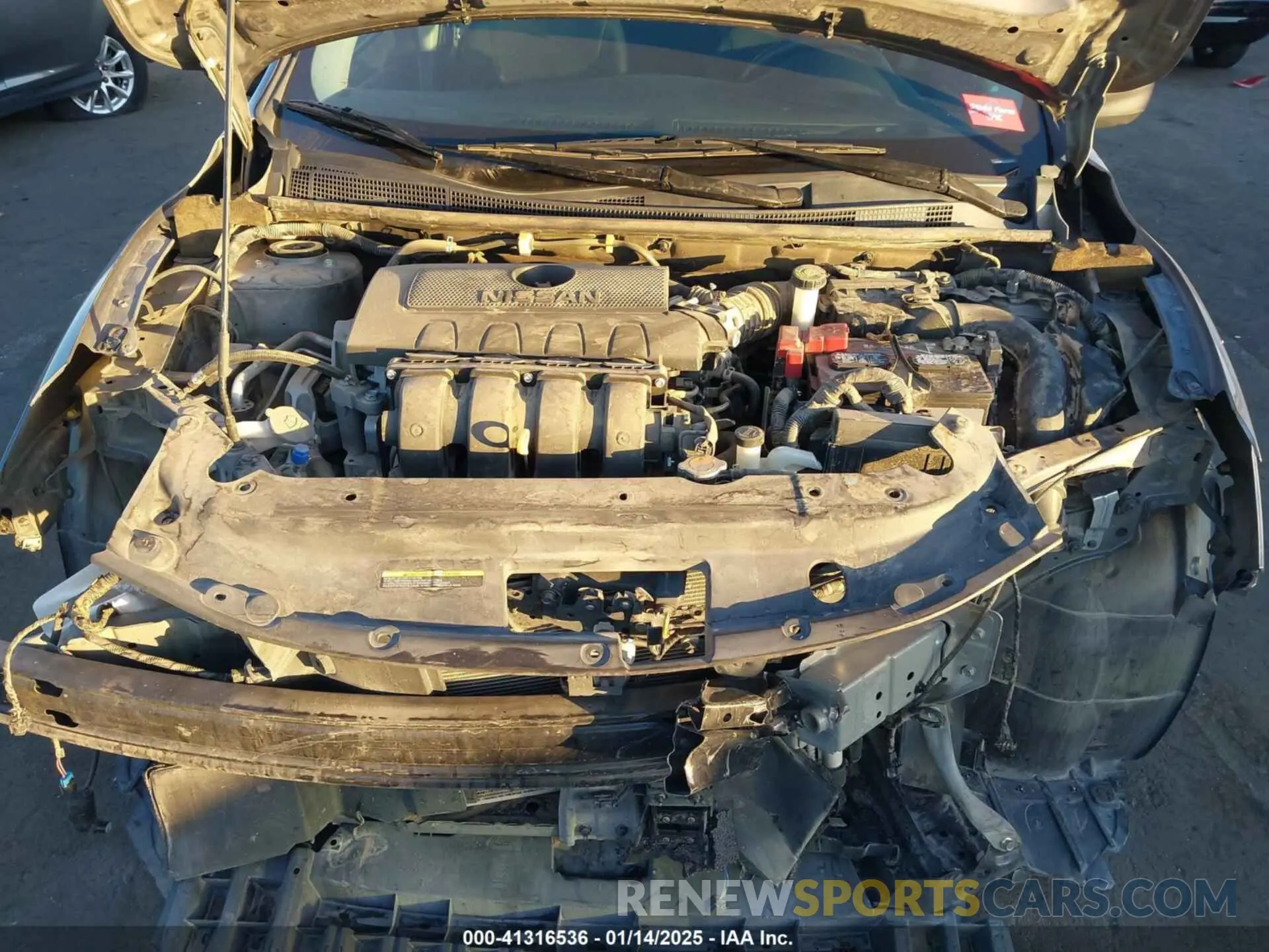 10 fotografías del automóvil dañado 3N1AB7AP2KY329376 NISSAN SENTRA 2019