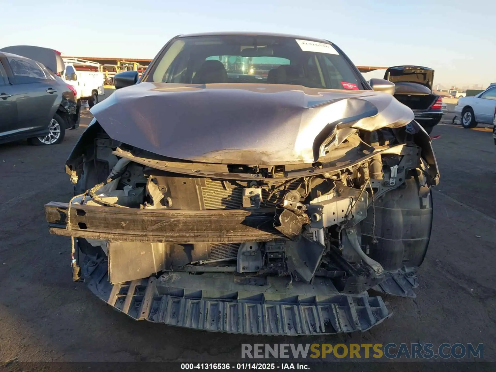 13 fotografías del automóvil dañado 3N1AB7AP2KY329376 NISSAN SENTRA 2019