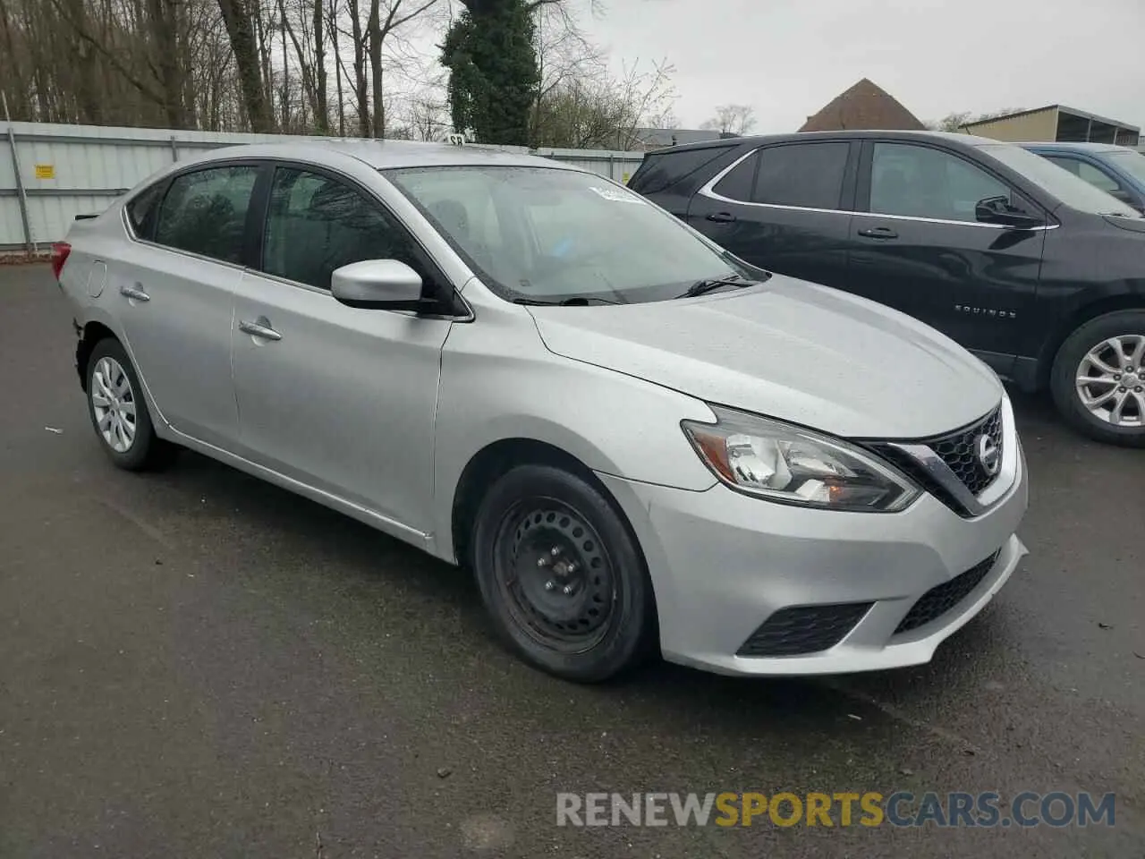 4 fotografías del automóvil dañado 3N1AB7AP2KY339244 NISSAN SENTRA 2019