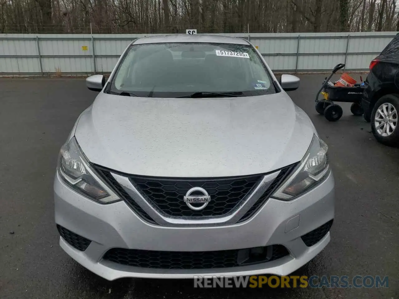 5 fotografías del automóvil dañado 3N1AB7AP2KY339244 NISSAN SENTRA 2019
