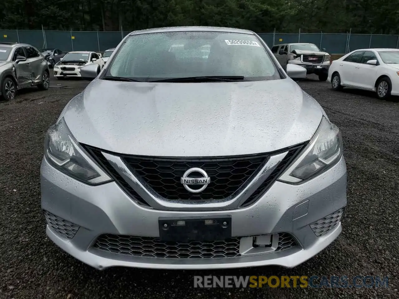 5 fotografías del automóvil dañado 3N1AB7AP2KY340457 NISSAN SENTRA 2019