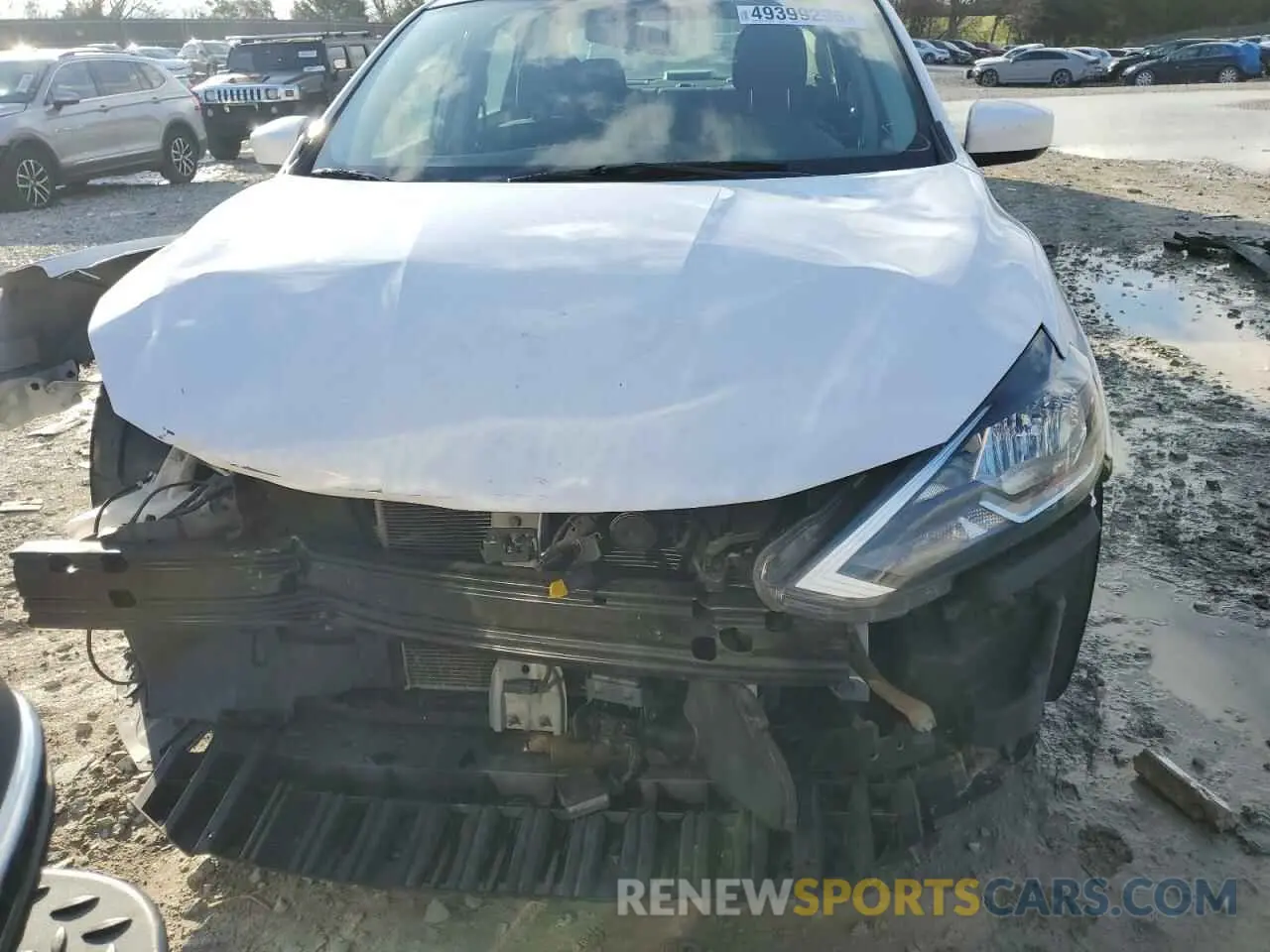 5 fotografías del automóvil dañado 3N1AB7AP2KY340555 NISSAN SENTRA 2019