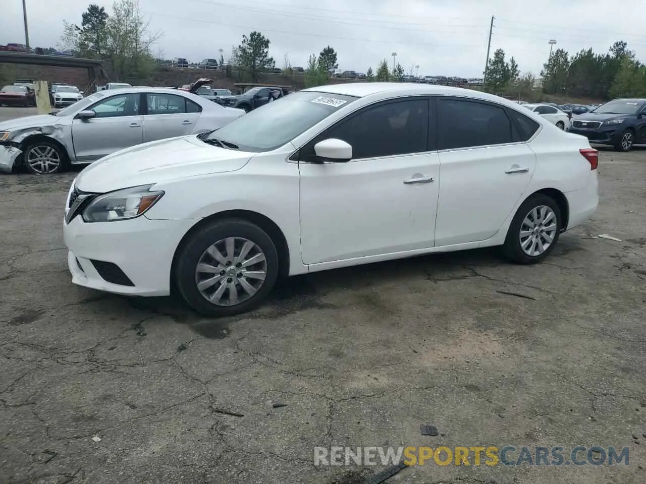 1 fotografías del automóvil dañado 3N1AB7AP2KY348915 NISSAN SENTRA 2019