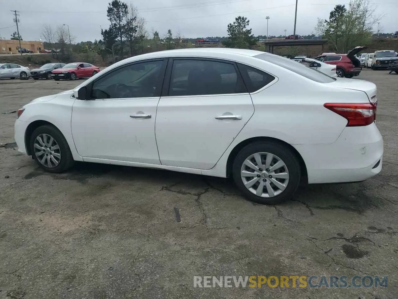 2 fotografías del automóvil dañado 3N1AB7AP2KY348915 NISSAN SENTRA 2019