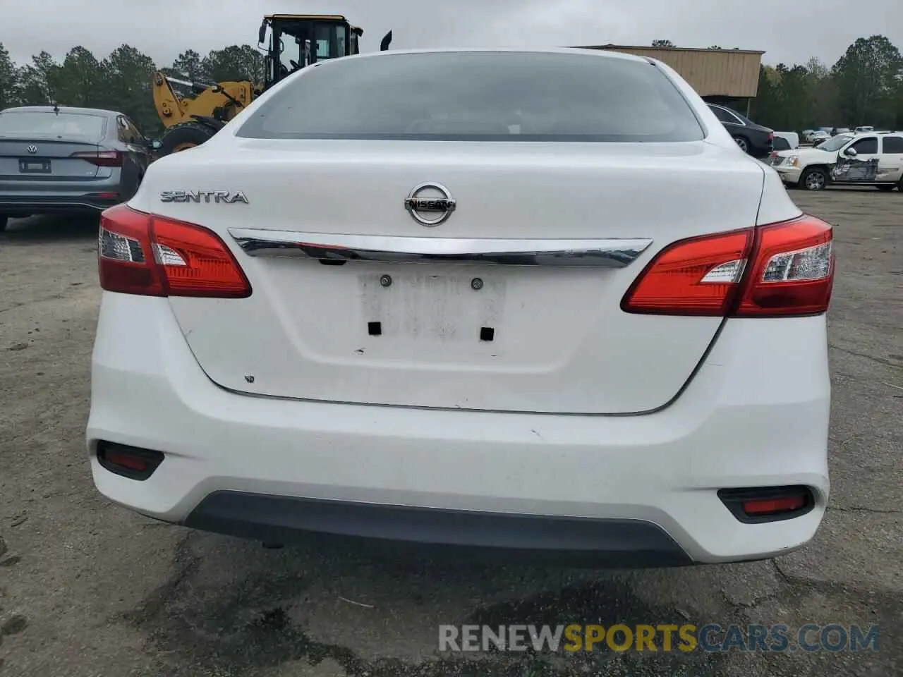 6 fotografías del automóvil dañado 3N1AB7AP2KY348915 NISSAN SENTRA 2019
