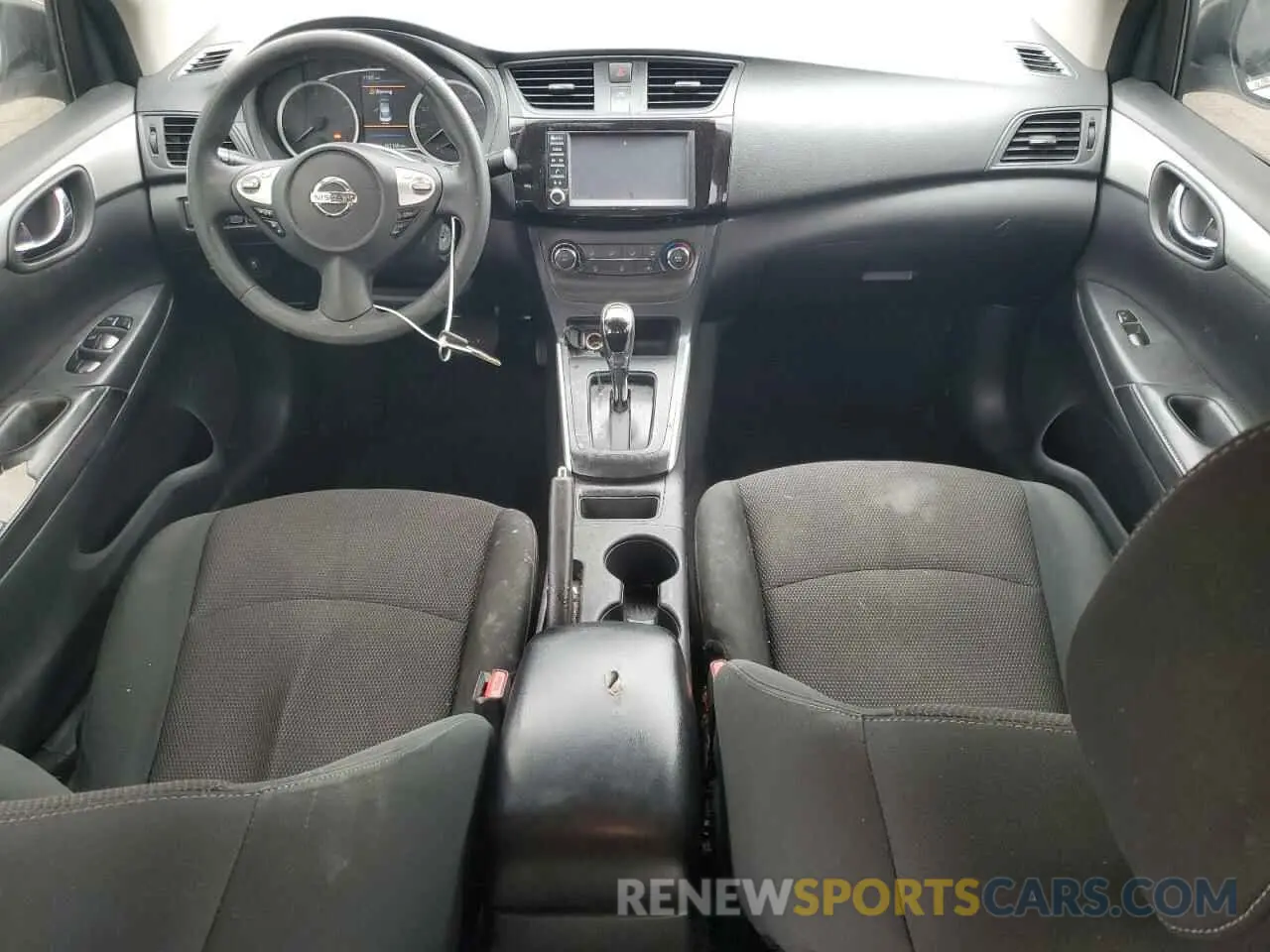 8 fotografías del automóvil dañado 3N1AB7AP2KY348915 NISSAN SENTRA 2019