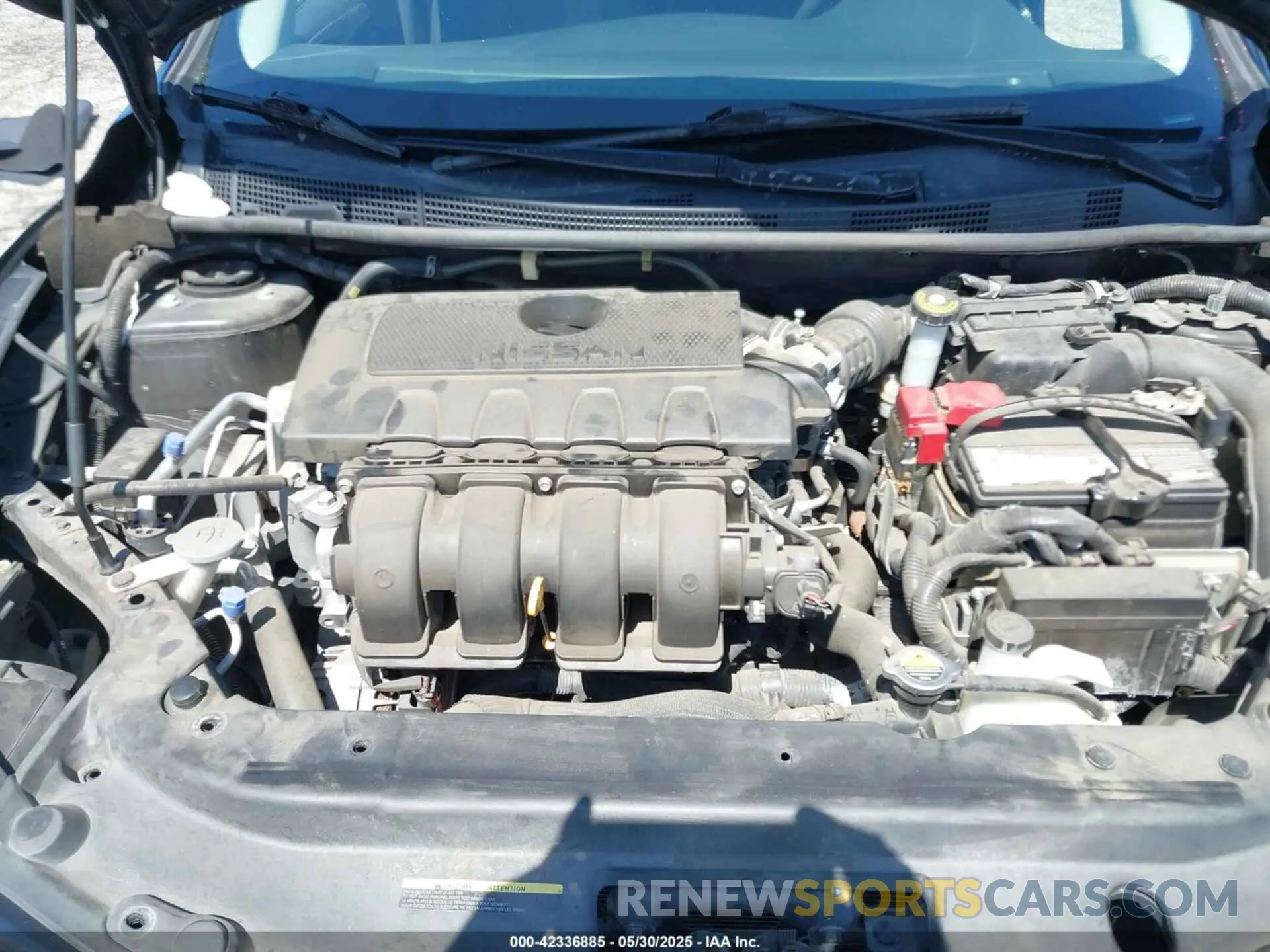10 fotografías del automóvil dañado 3N1AB7AP2KY354861 NISSAN SENTRA 2019