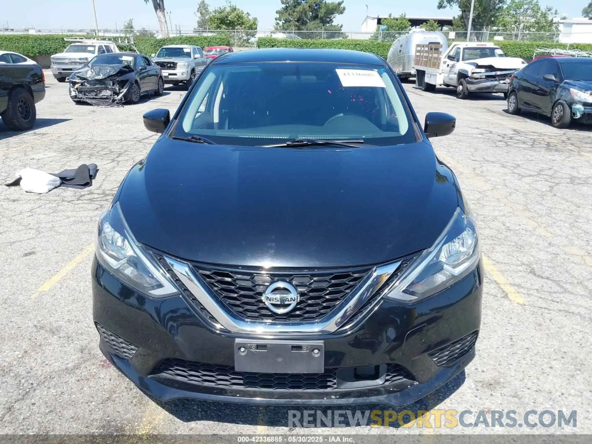 12 fotografías del automóvil dañado 3N1AB7AP2KY354861 NISSAN SENTRA 2019