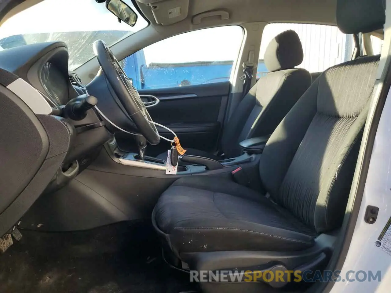 7 fotografías del automóvil dañado 3N1AB7AP2KY355895 NISSAN SENTRA 2019