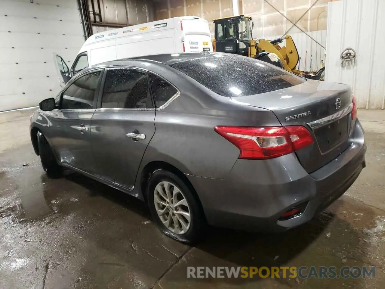 2 fotografías del automóvil dañado 3N1AB7AP2KY356545 NISSAN SENTRA 2019