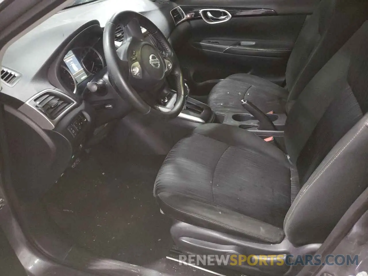 7 fotografías del automóvil dañado 3N1AB7AP2KY356545 NISSAN SENTRA 2019