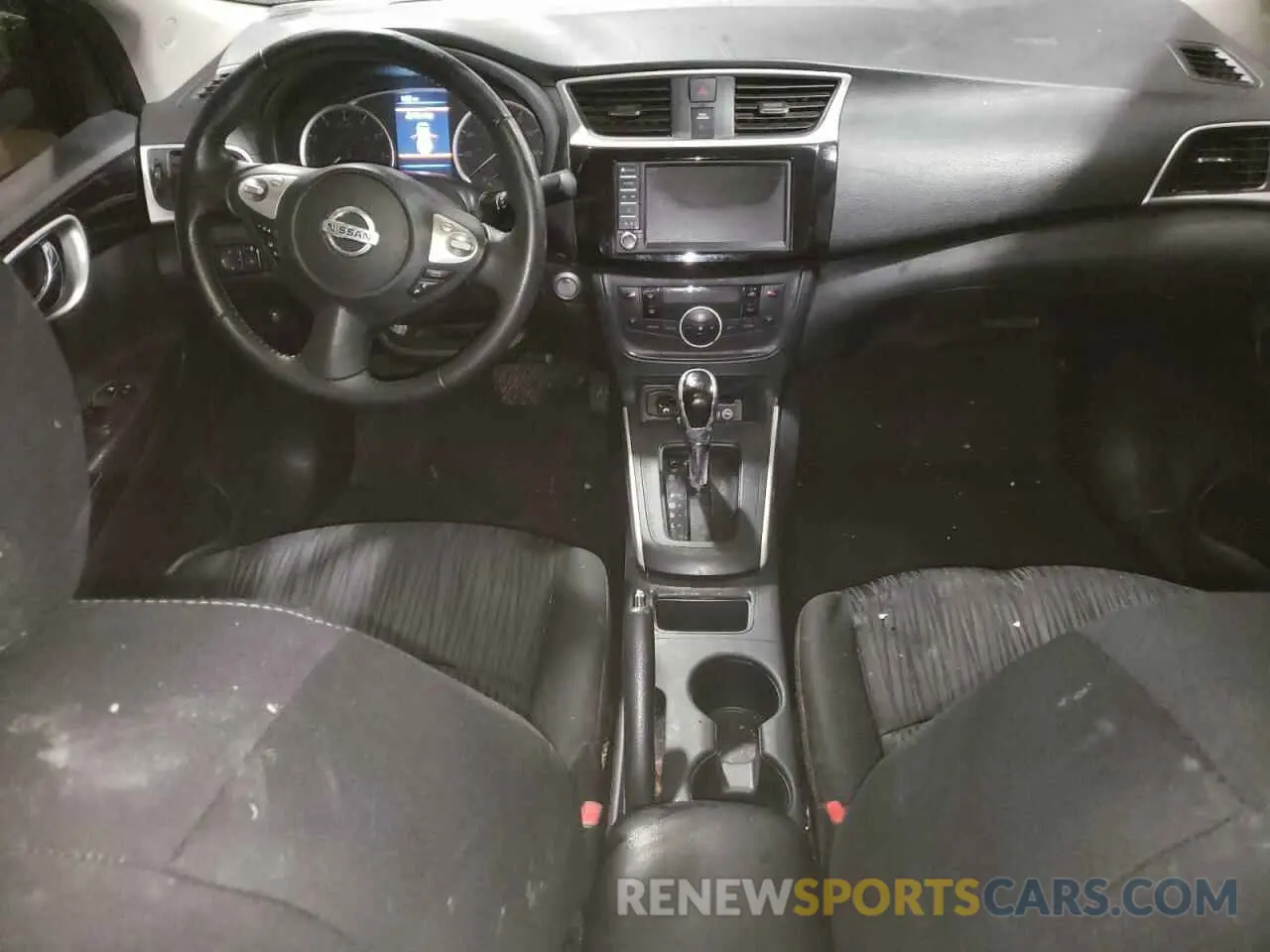8 fotografías del automóvil dañado 3N1AB7AP2KY356545 NISSAN SENTRA 2019