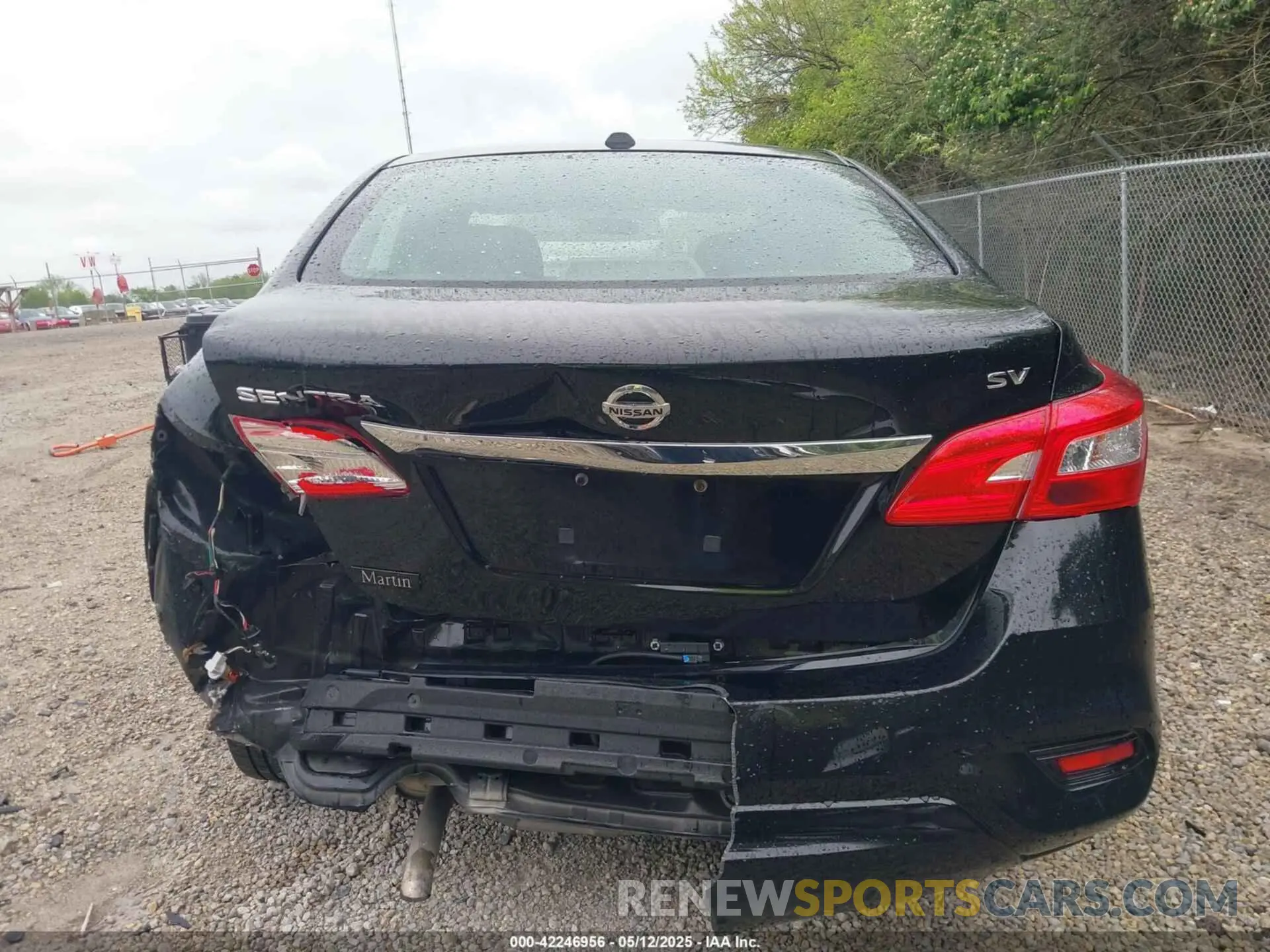 17 fotografías del automóvil dañado 3N1AB7AP2KY361695 NISSAN SENTRA 2019