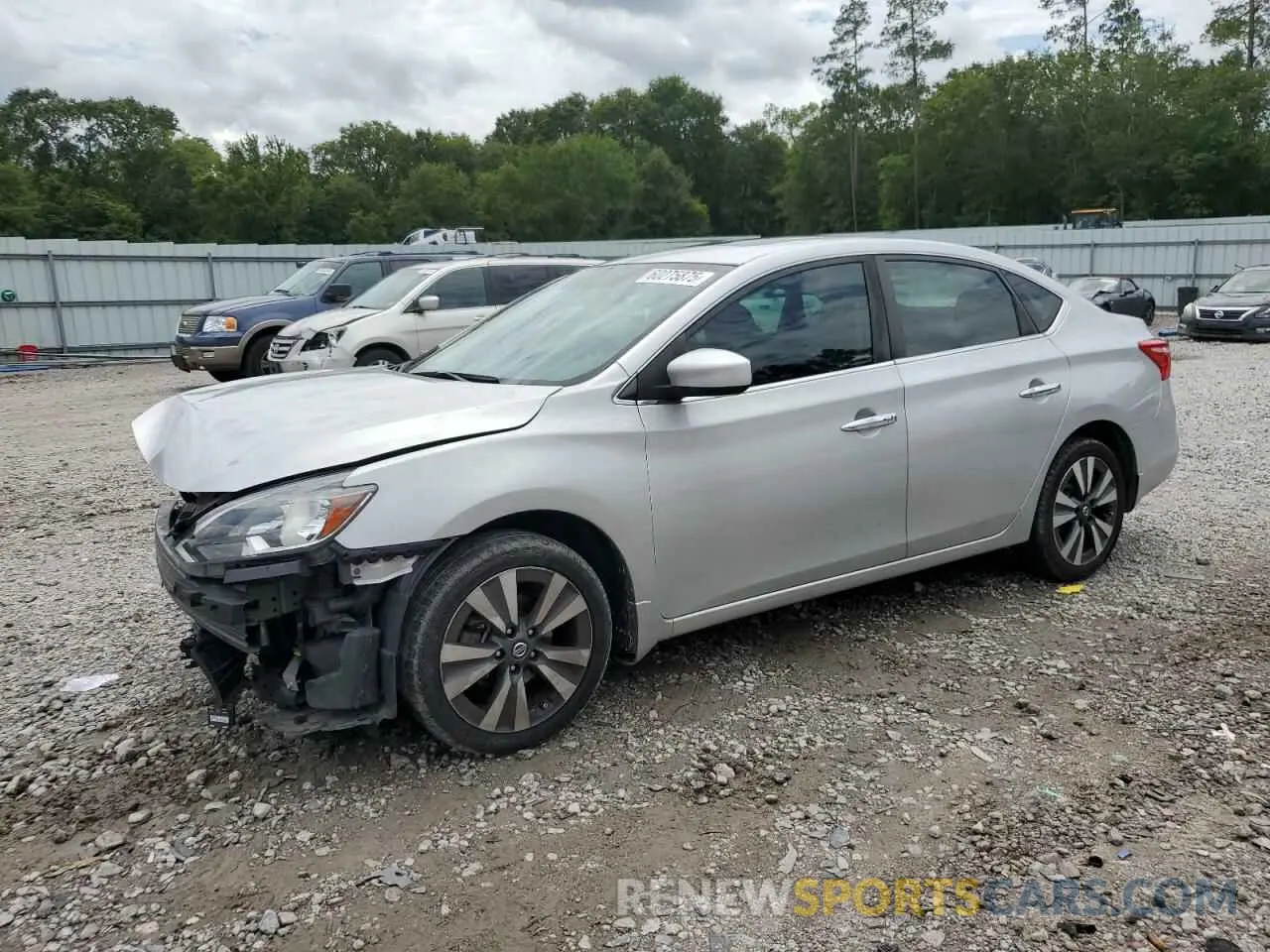 1 fotografías del automóvil dañado 3N1AB7AP2KY370400 NISSAN SENTRA 2019