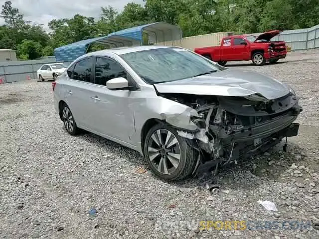 13 fotografías del automóvil dañado 3N1AB7AP2KY370400 NISSAN SENTRA 2019