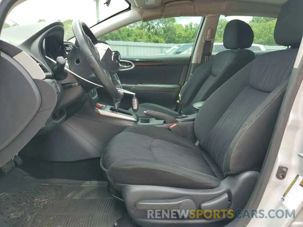 7 fotografías del automóvil dañado 3N1AB7AP2KY370400 NISSAN SENTRA 2019